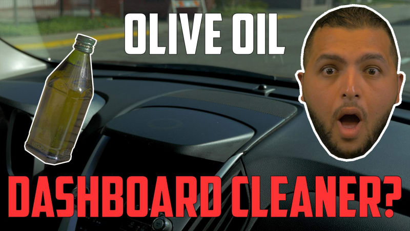 Will Olive Oil really clean your dashboard?